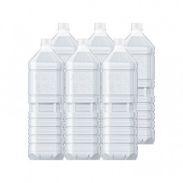 지리산물하나 eco 생수 무라벨, 2리터, 6개