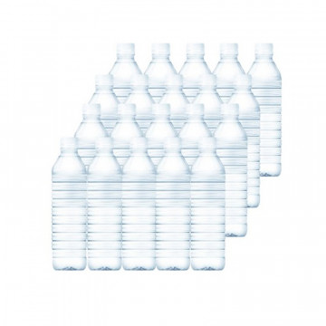 지리산물하나 eco 생수 무라벨, 500ml, 20개