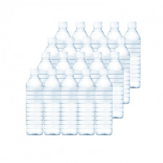 지리산물하나 eco 생수 무라벨, 500ml, 20개